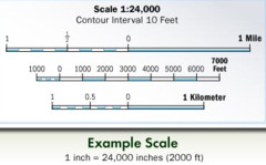 <p>the relationship between the portion of Earth being studied and Earth as a whole</p>