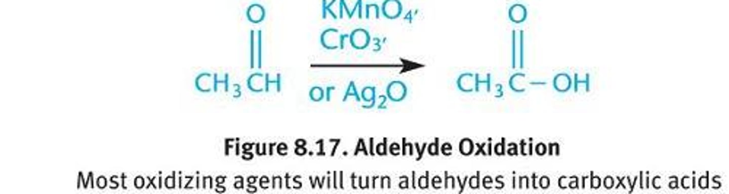 <p>Reaction type:</p><p>Aldehyde → Carboxylic Acid</p>