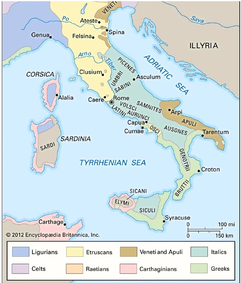 <p>main civilization in italy before the romans came and took over</p><p>tuscany gets its name from them</p>