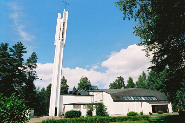 <p>Vouksenniska Church </p>