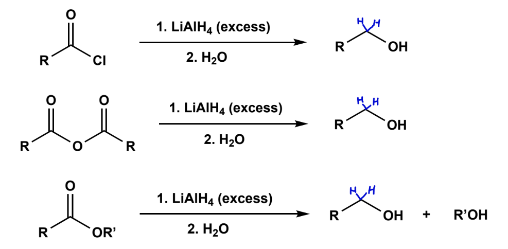 <p>strongly basic looking, with acidic workup.</p>