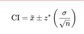 <p>z = critical value from the z-distribution</p><p></p>