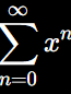 <p>What is this series equal to</p>