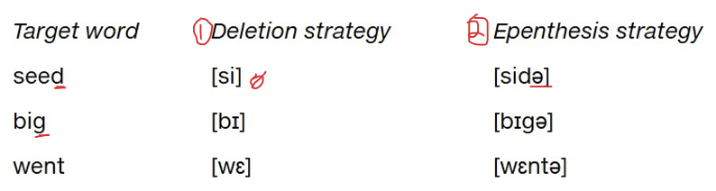 <p><span><strong><span>__________: As learners’ proficiency increases, they make more epenthesis repairs than deletion repairs.</span></strong></span></p><ul><li><p><span><span>Mandarin Chinese allows only /n/ and /ŋ/ in coda position</span></span></p></li></ul><p></p>