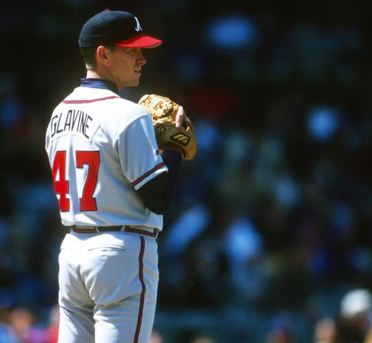 <p>SP Tom Glavine (ATL) (2nd &amp; final of career, 6th Braves Cy Young of decade)</p>