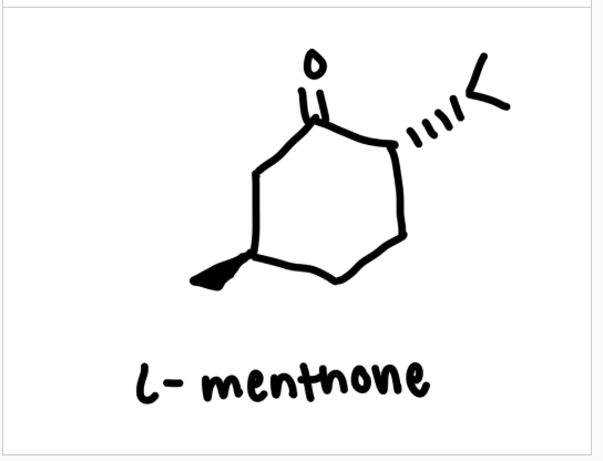 <p>L-menthone</p>