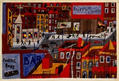 <p>The artwork below is MOST likely connected to which historical movement?</p>