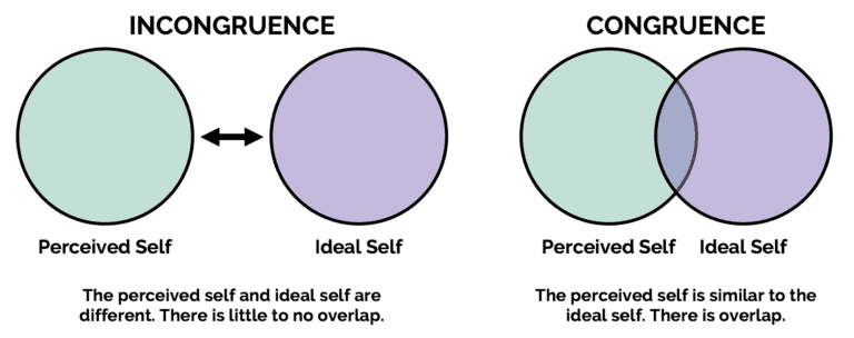 <p>Personality contains only one construct, the self, or self-concept – “a collection of beliefs about one’s own nature, unique qualities, and typical behavior.”</p><ul><li><p>If our ideas about ourselves match our actual experiences,<br>our self-concept is congruent with reality</p><ul><li><p>However, <u>if our ideas about ourselves do not match reality,</u> this disparity is called <strong>incongruence</strong>, which undermines our well-being</p></li></ul></li></ul><p></p>