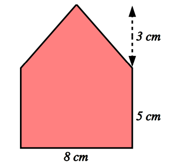 <p>Find the area of the shape</p>