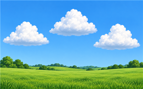 Puffy clouds with rounded tops and fairly flat bases.