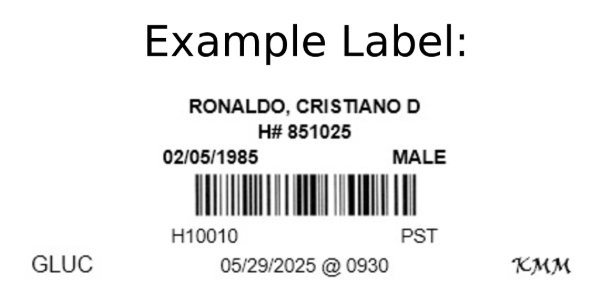 <p>What does this label contain? </p>
