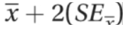 <p>this is a 95% CI’s:</p>