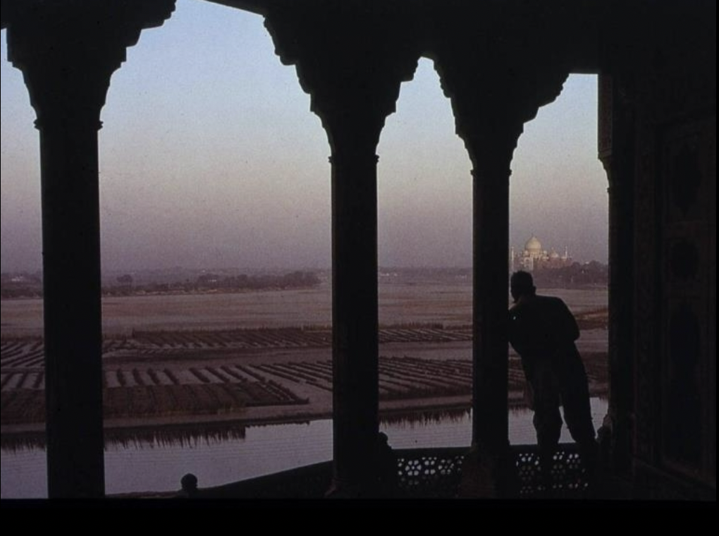 <p>Agra Fort, 16th century, in Agra, Mughal </p><ul><li><p>seat of government </p></li><li><p>semi-circle shape </p></li><li><p>red sandstone fort, called “red fort”</p></li><li><p>panoramic vistas, along river</p></li></ul><p></p>