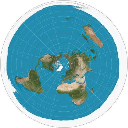 <p>Azimuthal Projection </p>