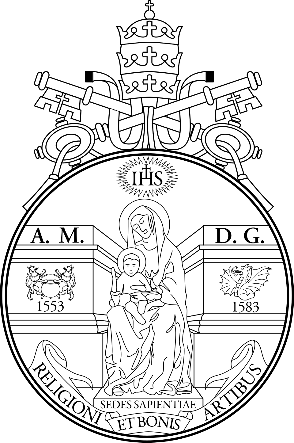 <p>1551 - Pontifical Gregorian University (All Facts) </p>