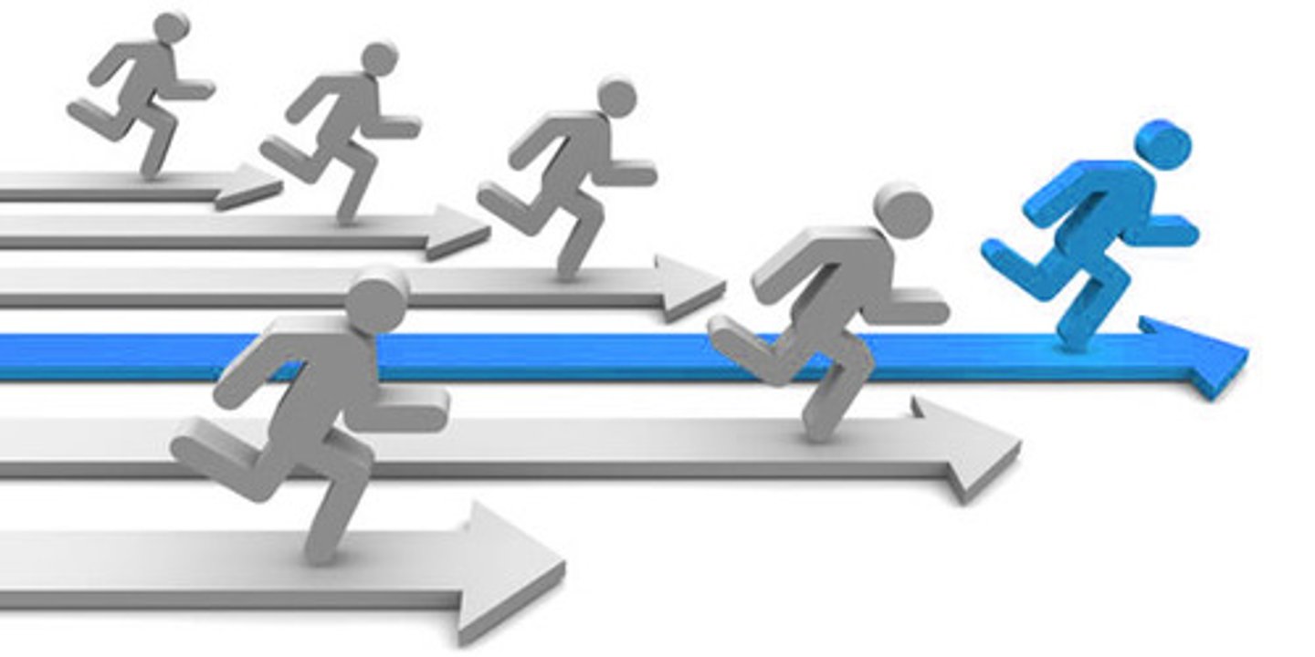 <p>to be successful and progress in your career or</p><p>life (...succeed)</p>