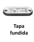 <p>Tapa fundida</p>