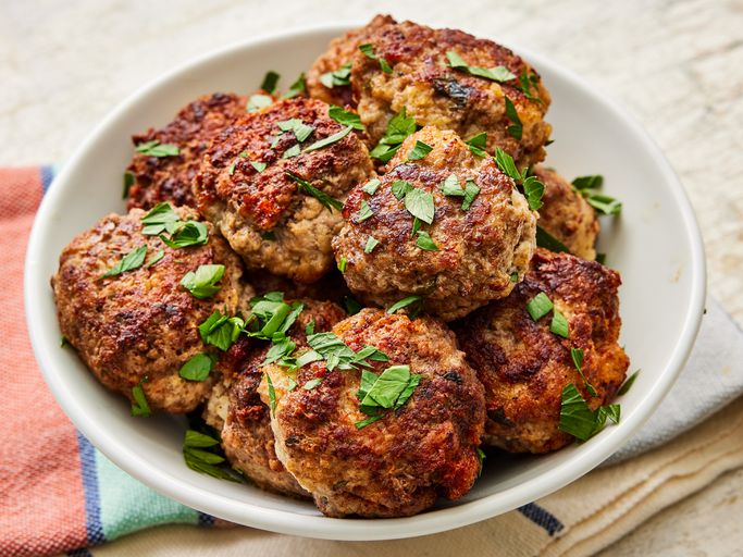 <p>beef balls</p>