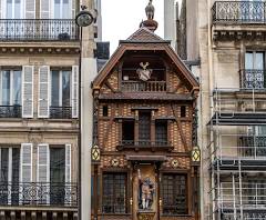 What is unique about the 'Saint-Lazare' McDonald's in France?