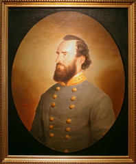 <p>He fought in the 1st Battle of Bull Run; got his nickname because he encouraged his men to stand firm like a stonewall; was shot at the Battle of Chancellorsville by his own men.</p>