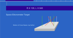 <p>R x 135; L x 045 Target (Pic)</p>