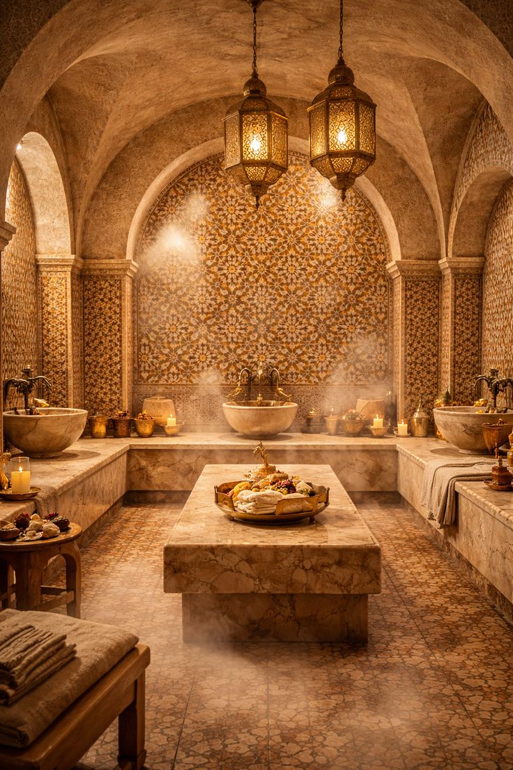 <p>A place or building used for public bathing and relaxation.</p>