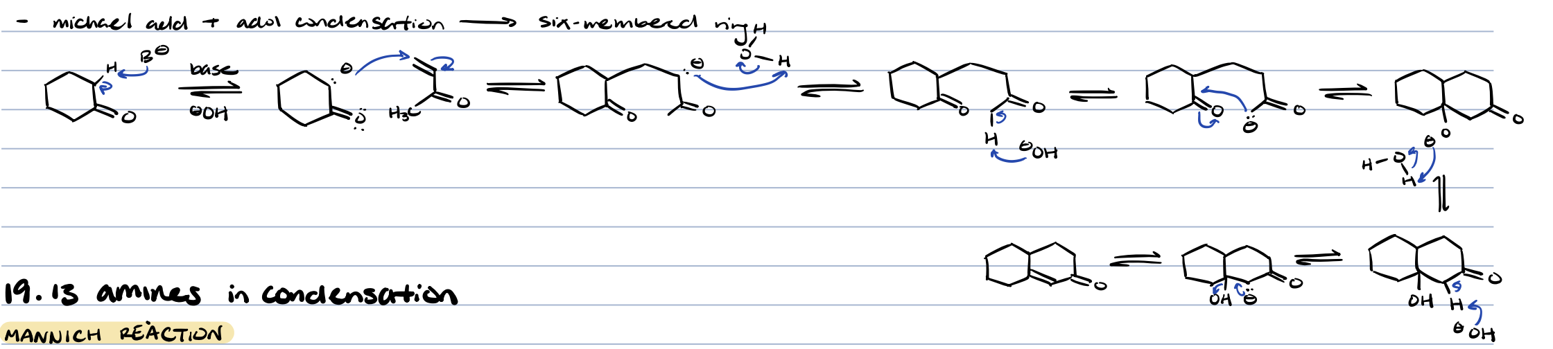 <p>makes six membered ring</p>