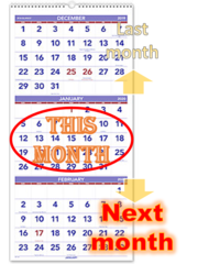 <p>xià gè yuè - next month</p>