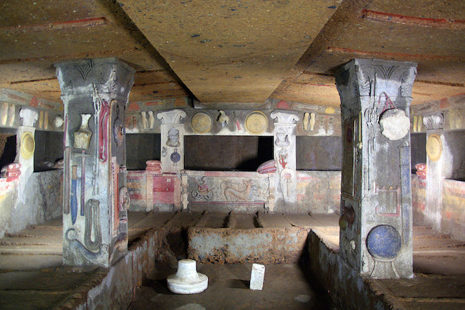 <p>What year is the Tomb of Reliefs?</p>