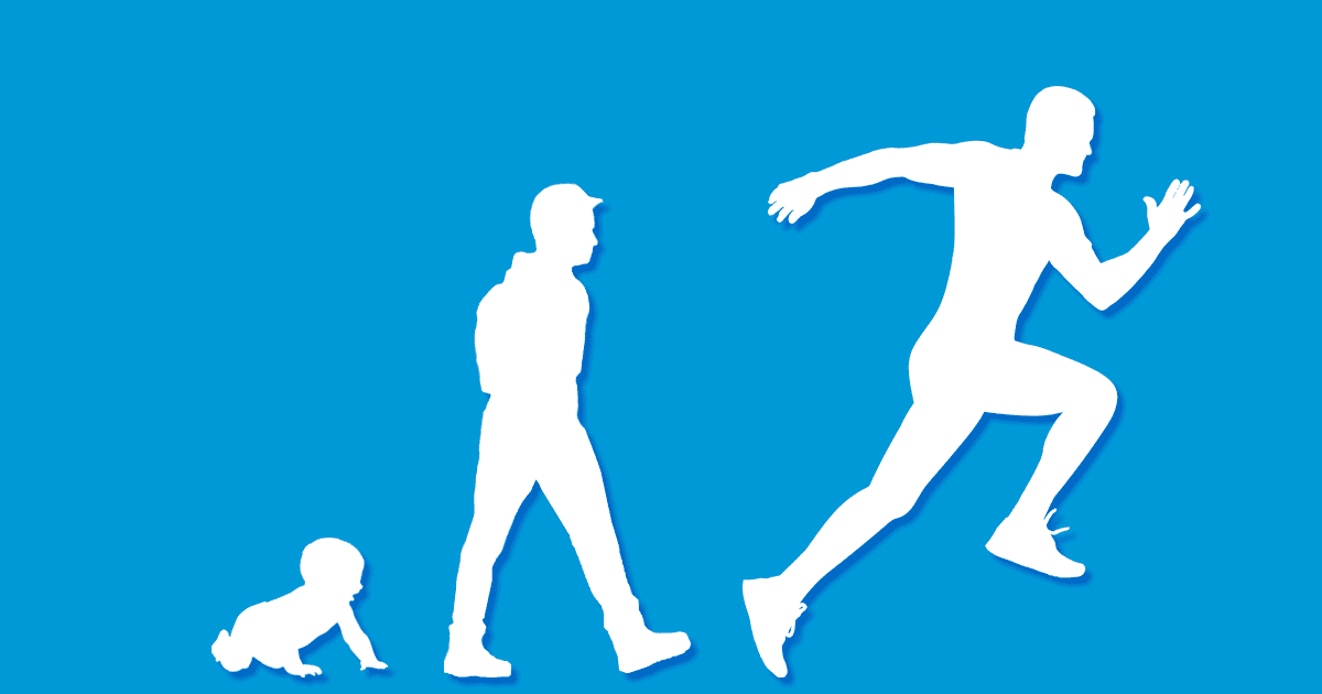 <p>walk before you can run</p>