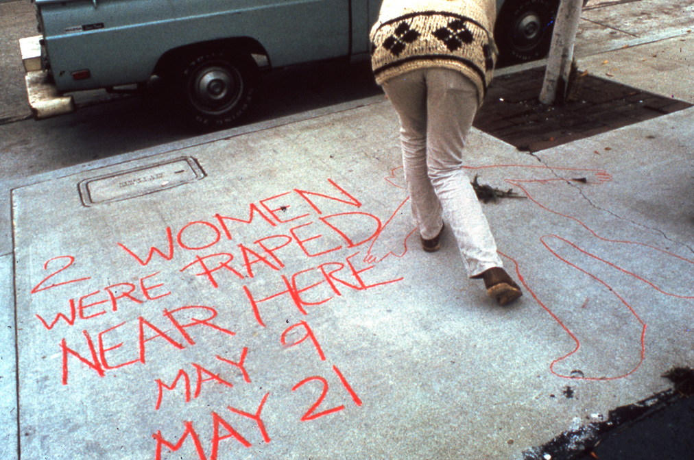 <p>Suzanne Lacy, Three Weeks in May, 1977</p>