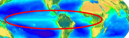 <p>Upwelling due to seawater moving away and water being replaced </p>