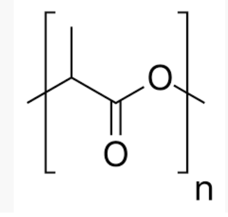 <ul><li><p>biodegradable</p></li><li><p>produced from renewable resources</p></li><li><p>used in biomedical and packaging applications.</p></li></ul><p></p>