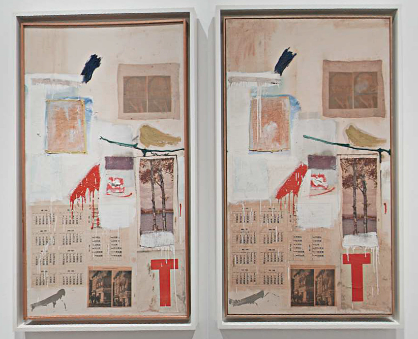 <p><span style="background-color: transparent;"><strong>Rauschenberg, <em>Factum I &amp; II</em></strong></span></p>