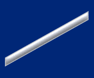 <p>No collar device. Sleeve design is blue with one silver diagonal line</p>