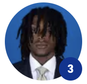 <p>#3 WR</p>