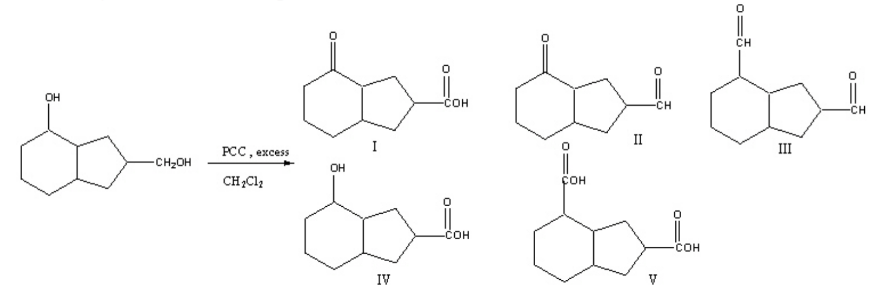 <p>Predict the product for the following reaction.</p>