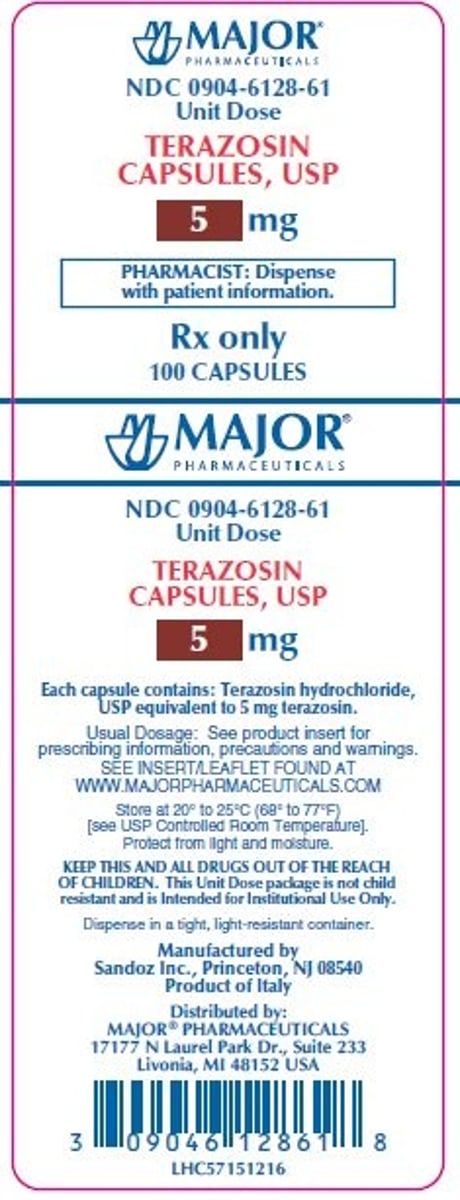 <p>Generic Name: Terazosin</p><p>Therapeutic Class: Alpha-1 blocker</p><p>Indication: High blood pressure; benign prostatic hyperplasia</p>