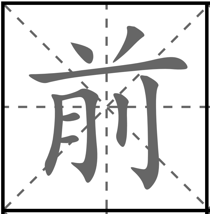<p>TIỀN</p><p>前 (まえ) : Trước / Phía trước</p><p>名前 (なまえ) : Tên</p><p>駅前 (えきまえ) : Trước nhà ga</p><p>午前 (ごぜん) : Buổi sáng (AM)</p><p>前半 (ぜんはん) : Nửa đầu / Hiệp một</p>