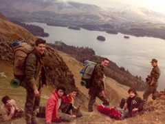 <p>hard, difficult</p><p>The assignment given the recruits was an _______ twenty mile hike with full packs in the hot sun.</p>