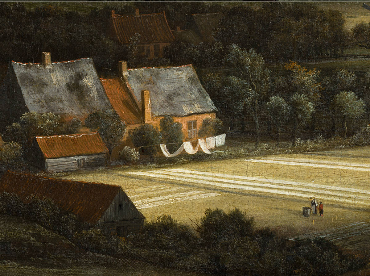 <p>Jacob van Ruisdael, <em>View of Haarlem with the Bleaching Fields</em></p>