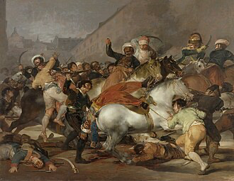 <p>Francisco de Goya: El Dos de Mayo de 1808 (The Second of May 1808)</p>