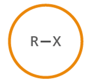 <p>([halogen prefix]-), halogen heteroatomic, ex. chloroethane</p>