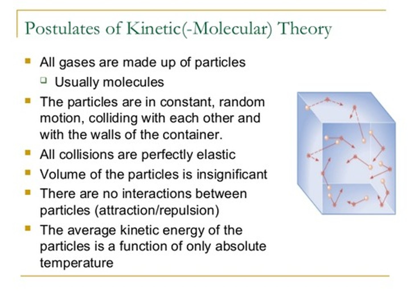 <p>- Temperature --> inc</p><p>- particles, molecules --> gain KE, move faster</p><p>- intermolecular forces (forces of attraction)</p><p>--> strong in solid, a bit strong in liquid, weak in gas</p>