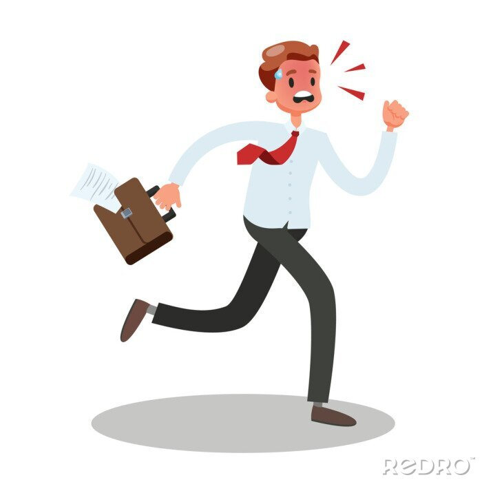 <p>I’m running late and I’m __ __ _____</p>
