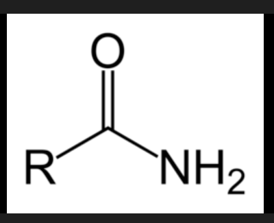<p>Ester/Amide structural nature</p>
