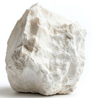 <p>white, soft, crystally </p>