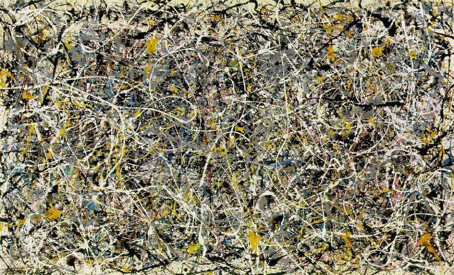 <p>Jackson Pollock, 1950 American</p>