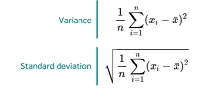 <p>True or False<br><br><span>The variance and standard deviation are the exact same.</span></p>