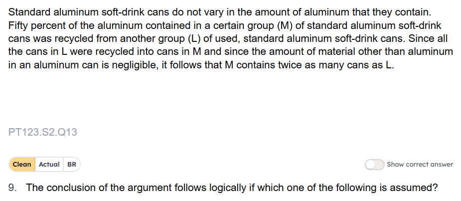<p>Draws unsupported conclusions about quantities or proportions </p>